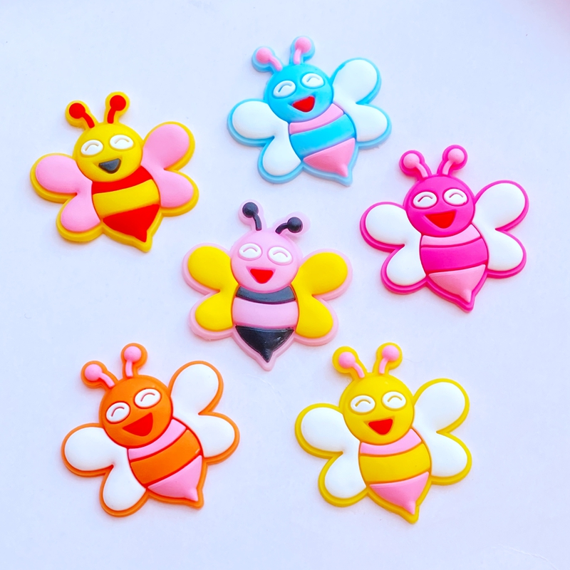 Embellishment Glue Craft - 12Pcs ใหม่น่ารัก Honeybee Series PVC กาวยืดหยุ่น