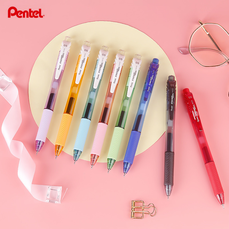 Pentel Pen Energel - Pentel EnerGel Liquid ปากกาเจลสี BLN105 Quick