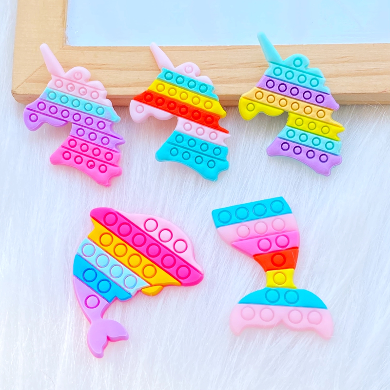 20Pcs ใหม่น่ารัก Fishtail Unic - Embellishment Glue Craft บทวิจารณ์และราคา