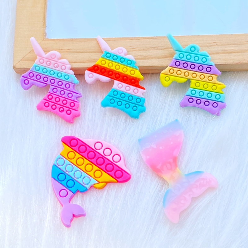 20Pcs ใหม่น่ารัก Fishtail Unic - Embellishment Glue Craft บทวิจารณ์และราคา
