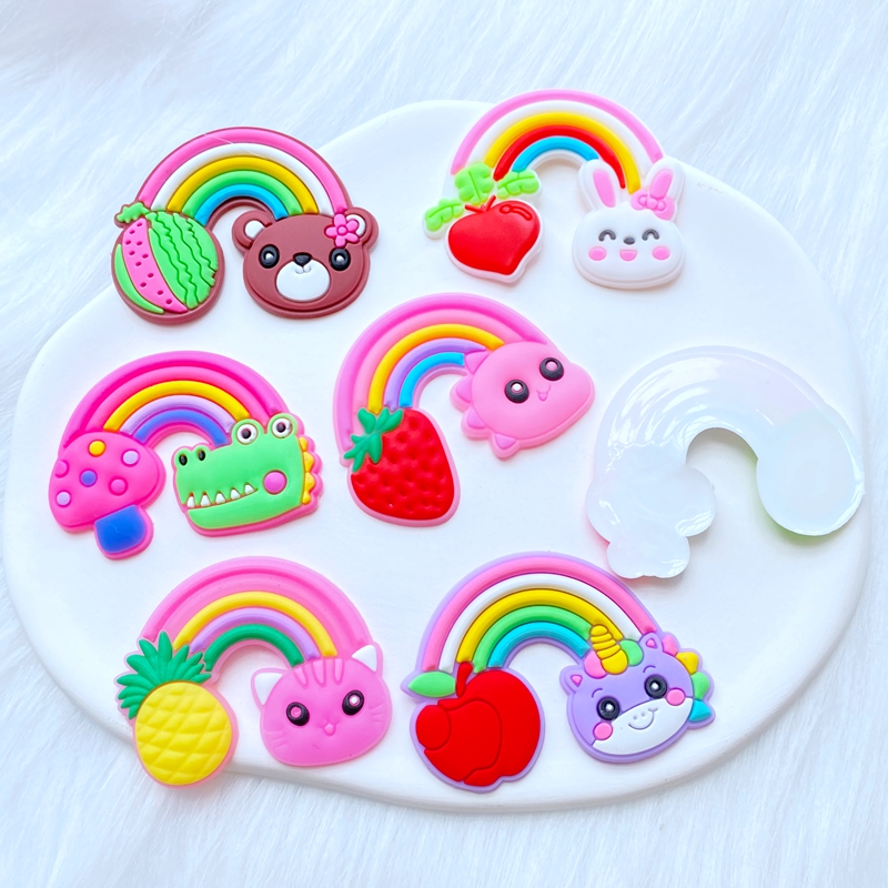 10ชิ้นชุดลายสัตว์ผลไม้น่ารักให - Embellishment Glue Craft บทวิจารณ์และราคา