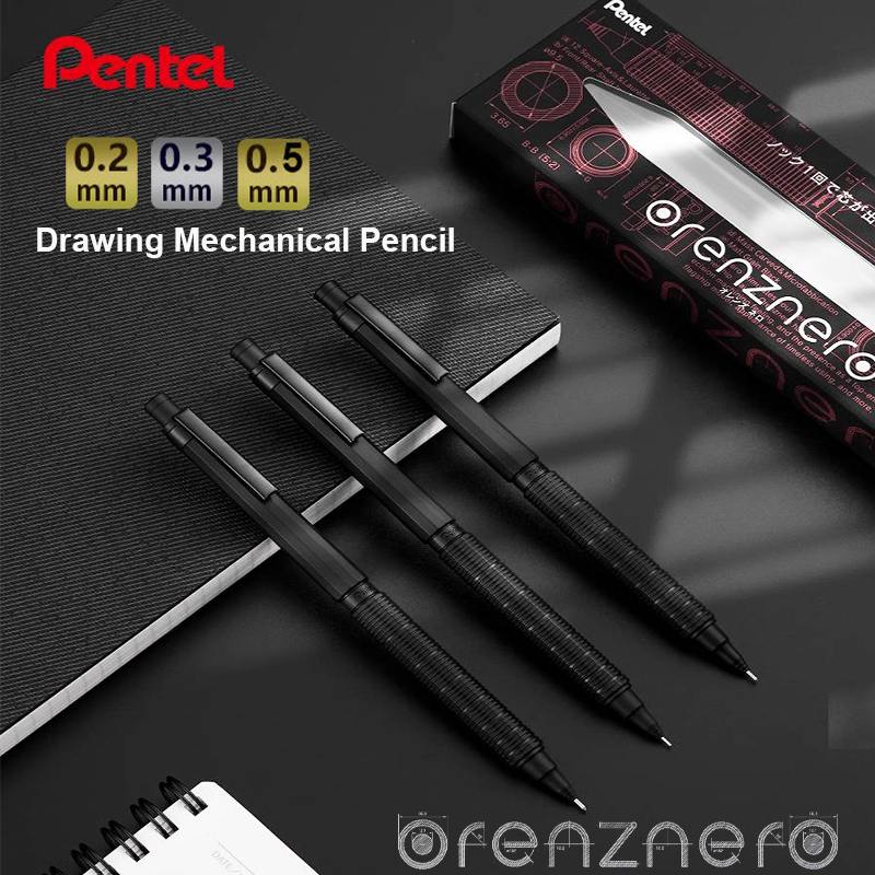 เพนเทลดินสอมืออาชีพ ORENZNERO  - Pentel Pen Energel บทวิจารณ์และราคา