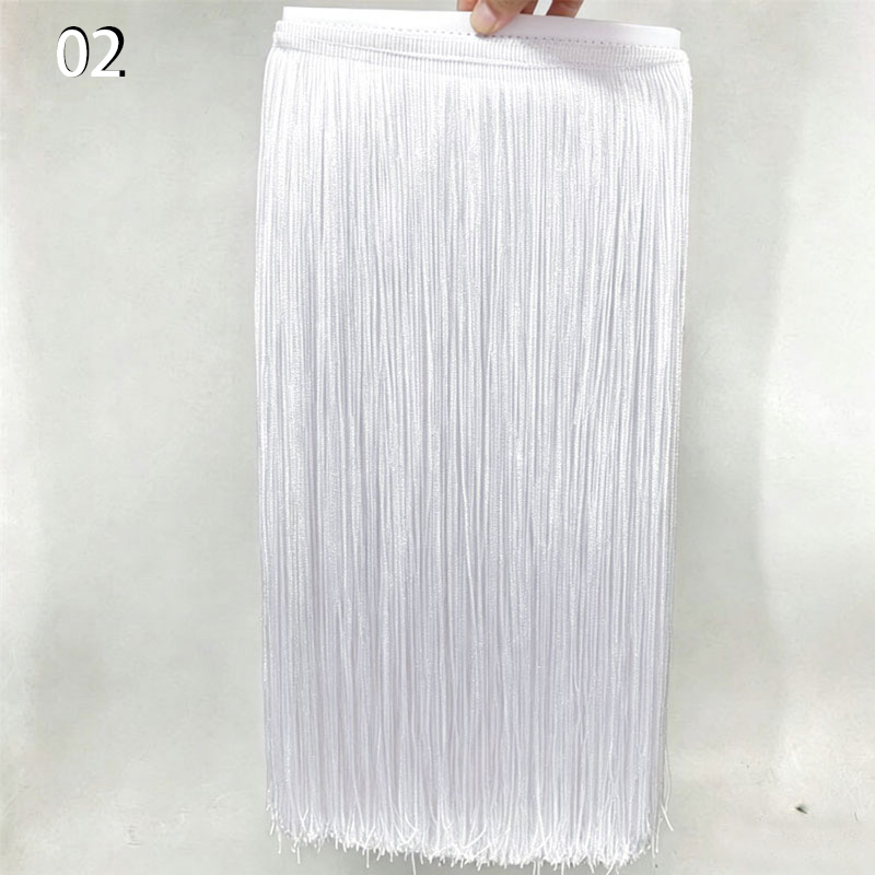 ริบบิ้นลูกไม้กว้าง 1 เมตร 100  - Fringe Ribbon Sewing บทวิจารณ์และราคา