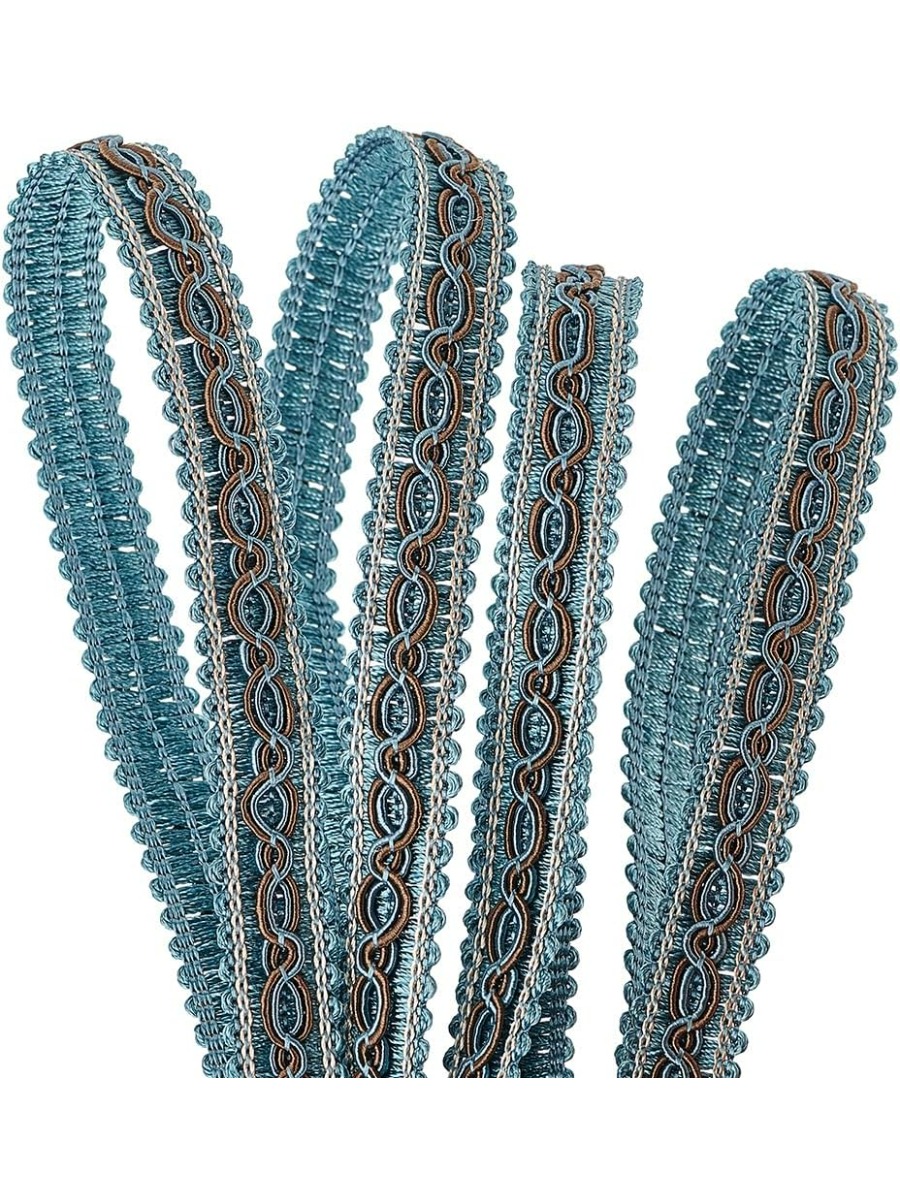 32 หลาสีฟ้า Braid Tirm สําหรับ - Fringe Ribbon Sewing บทวิจารณ์และราคา