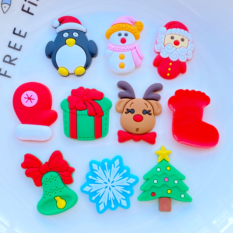 20Pcs ใหม่น่ารักการ์ตูนคริสต์ม - Embellishment Glue Craft บทวิจารณ์และราคา