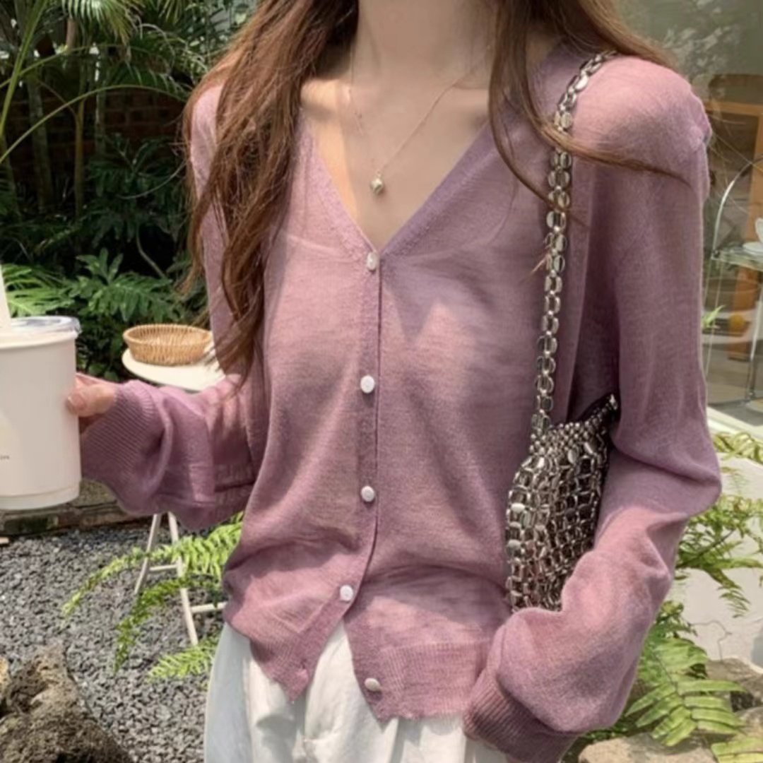 เสื้อคาร์ดิแกนถักแบบติดกระดุมส - Embellish Knit บทวิจารณ์และราคา