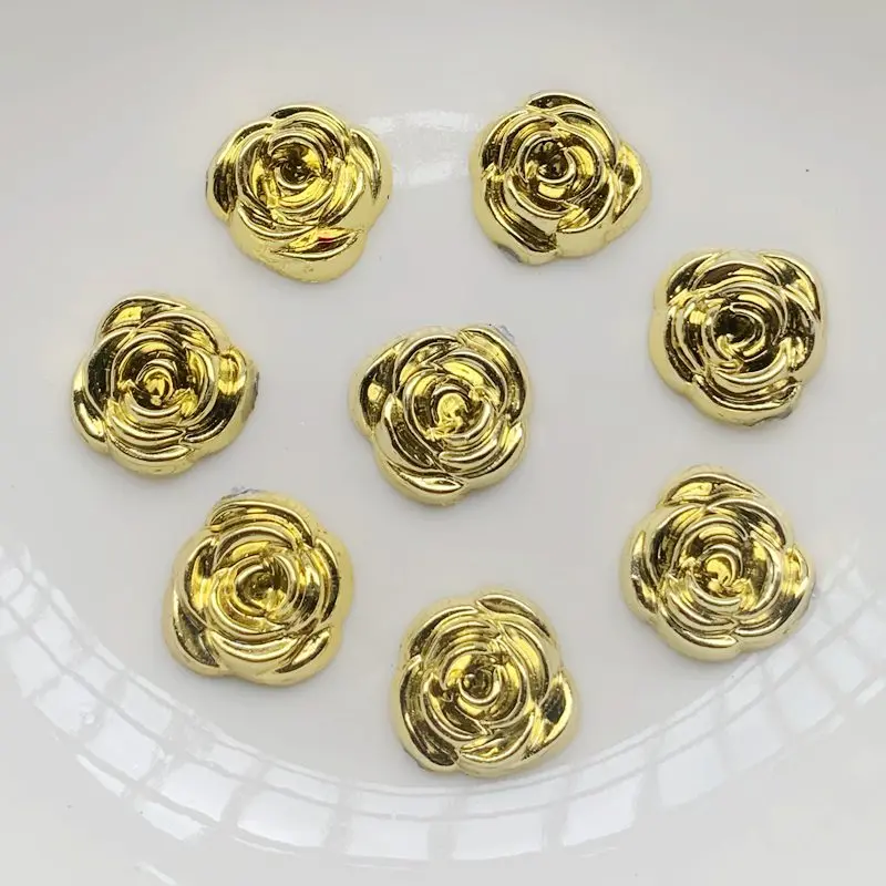 40 ชิ้น 14 มิลลิเมตรดอกกุหลาบท - Embellishment Glue Craft บทวิจารณ์และราคา