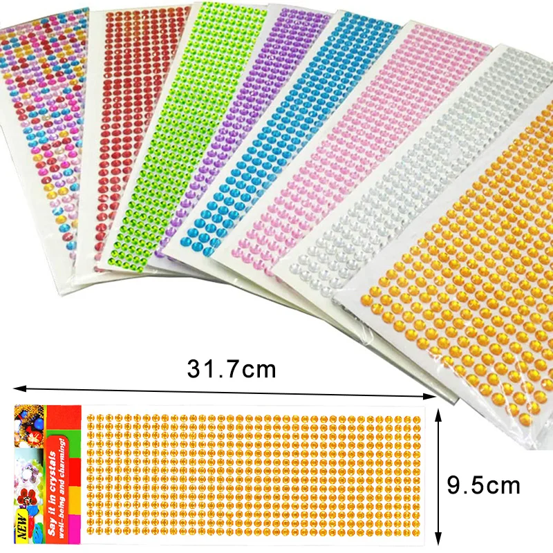 900/504Pcs Bling อะคริลิค Rhin - Embellishment Glue Craft บทวิจารณ์และราคา