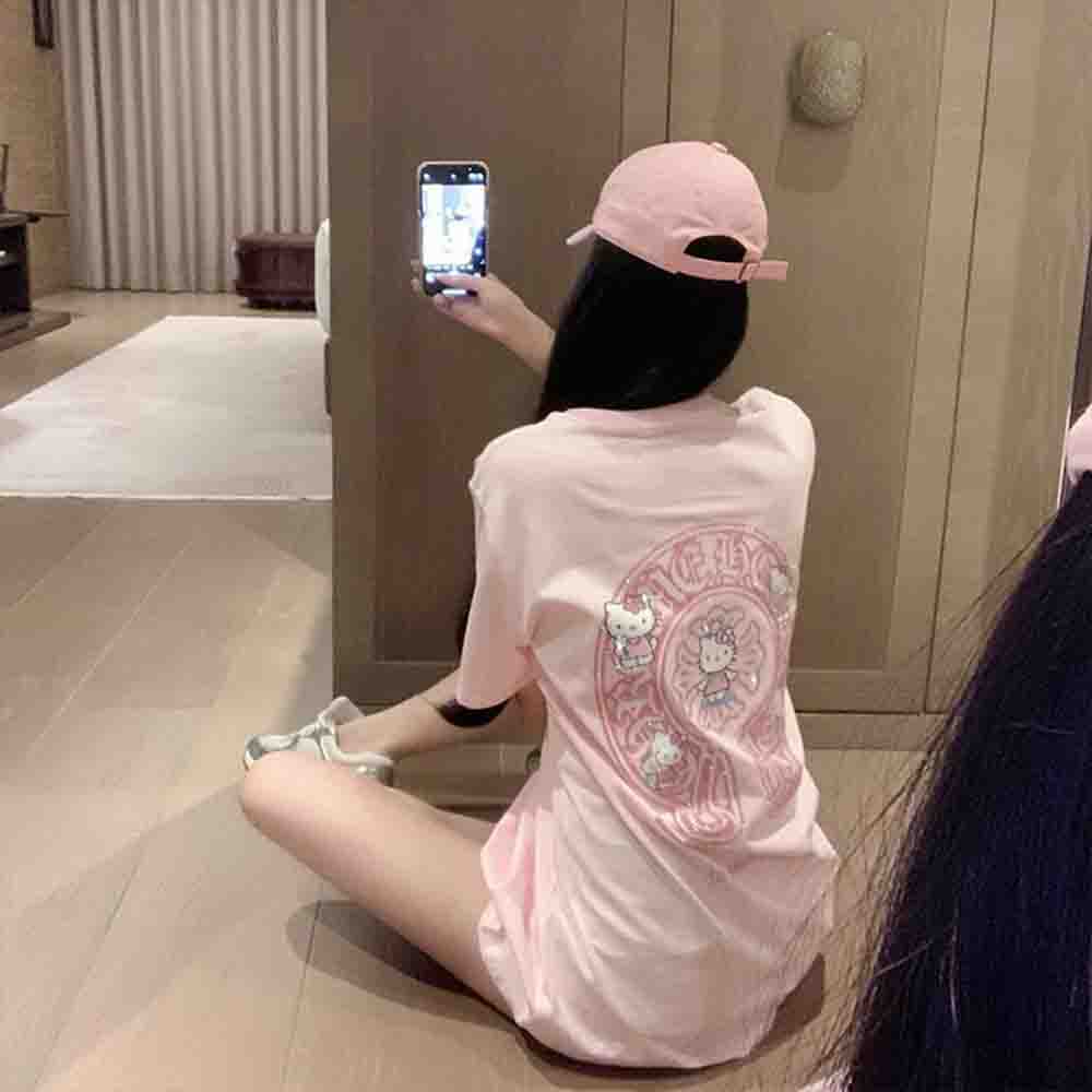 เวอร์ชั่นเกาหลี เสื้อยืดผู้หญิ - Embellish Knit บทวิจารณ์และราคา