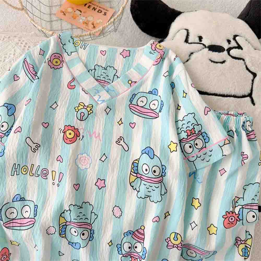 ซานริโอ ฮังโยดอนชุดนอนสตรีชุดค - Embellish Knit บทวิจารณ์และราคา