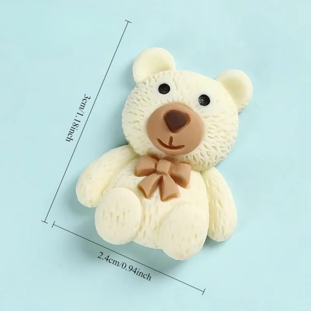 10-100pcs การ์ตูน Beige กาแฟหม - Embellishments For Scrapbooking บทวิจารณ์และราคา