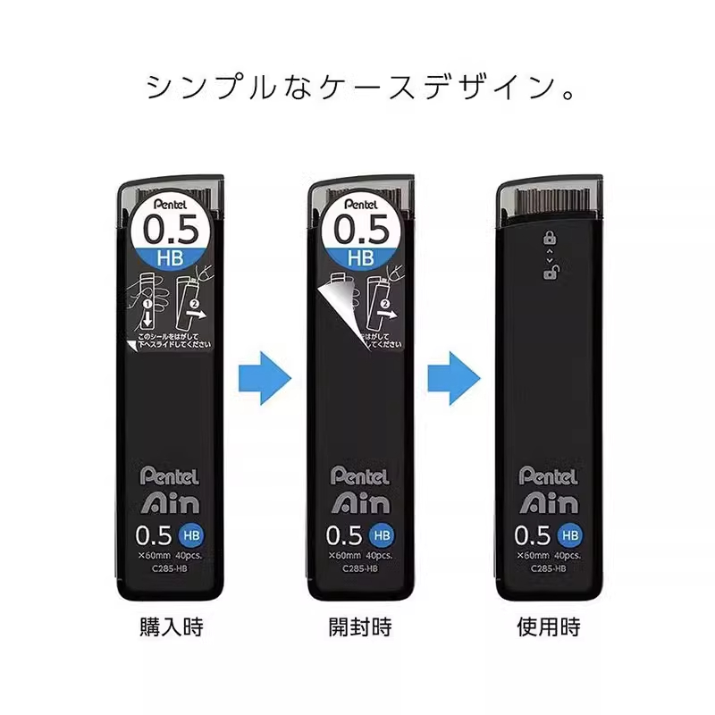แพ็ค 3 ชิ้น - ชุดไส้ดินสอกดเพน - Pentel Pen Energel บทวิจารณ์และราคา