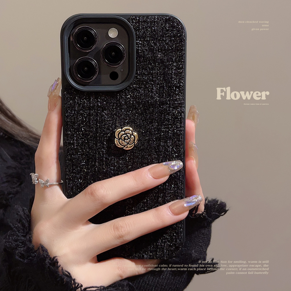 เคสโทรศัพท์ลายดอกคามิลเลีย 3 ม - Embroidery Embellishments บทวิจารณ์และราคา