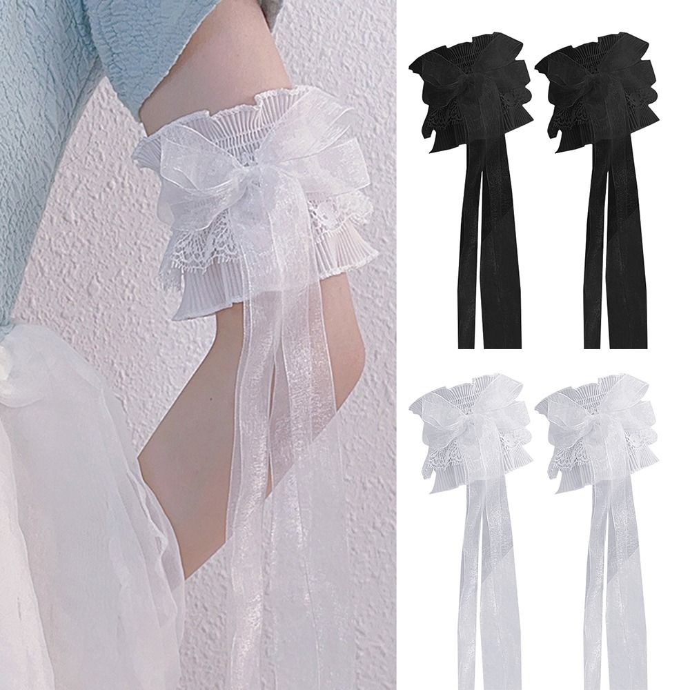 แขนเสื้อผูกโบว์สำหรับเจ้าสาวถุ - Lace Ribbon Trim บทวิจารณ์และราคา