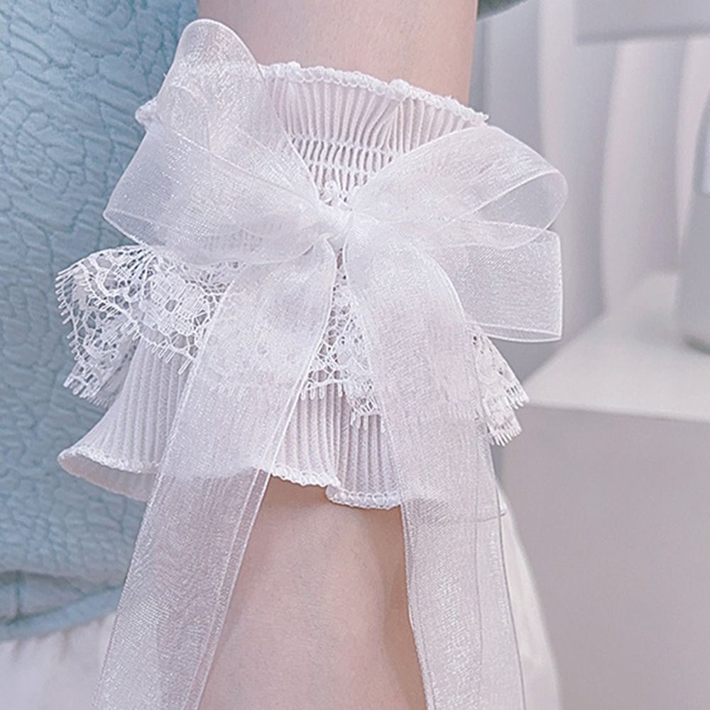 แขนเสื้อผูกโบว์สำหรับเจ้าสาวถุ - Lace Ribbon Trim บทวิจารณ์และราคา