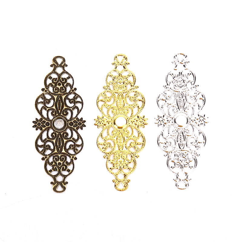 ★ ▲ 20 ชิ้น ตัวเชื่อมลายดอกไม้ - Embellishment Crafts บทวิจารณ์และราคา