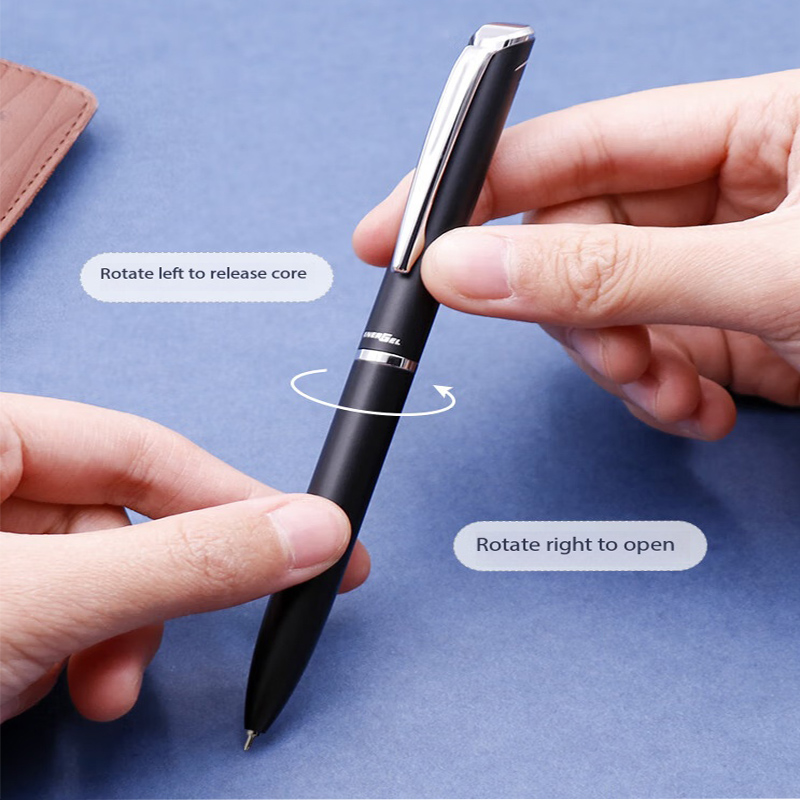 ปากกาเจล Pentel EnerGel แบบแห้ - Pentel Pen Energel บทวิจารณ์และราคา