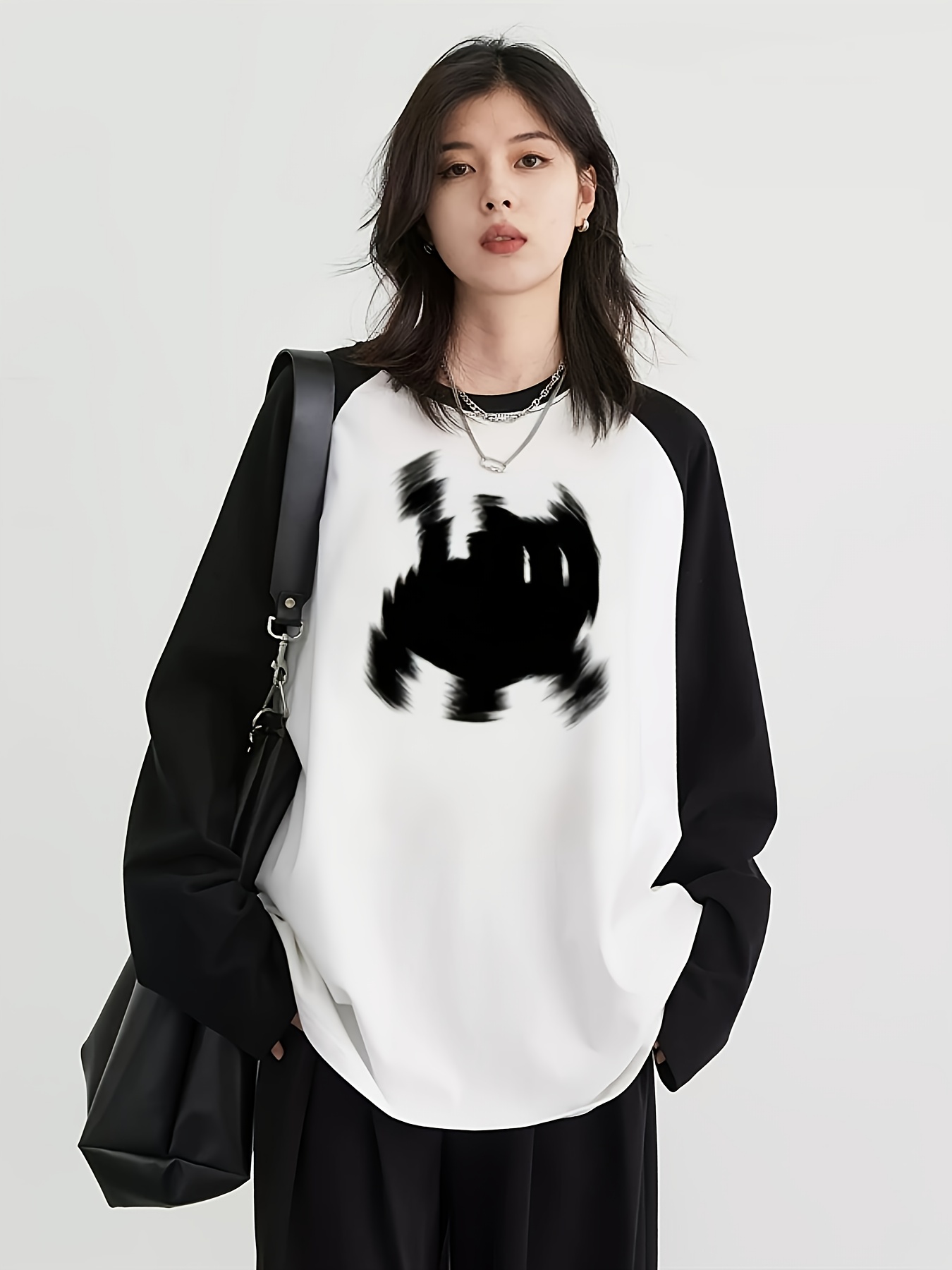 เสื้อยืดแขนยาวทรงแร็กแลนสำหรับ - Embellish Knit บทวิจารณ์และราคา